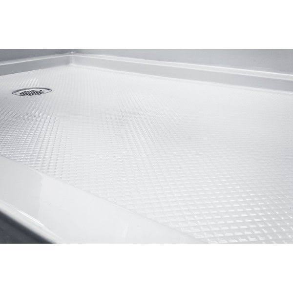 Slimline 34 in. x 60 in. Single Threshold Shower Base P7012