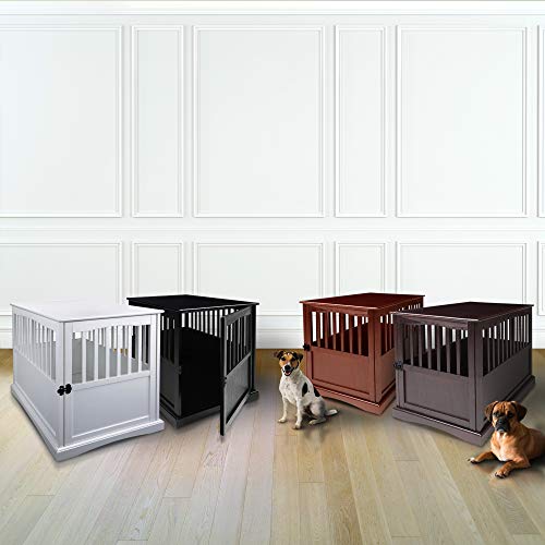 Wooden Medium Pet Crate End Table S720932