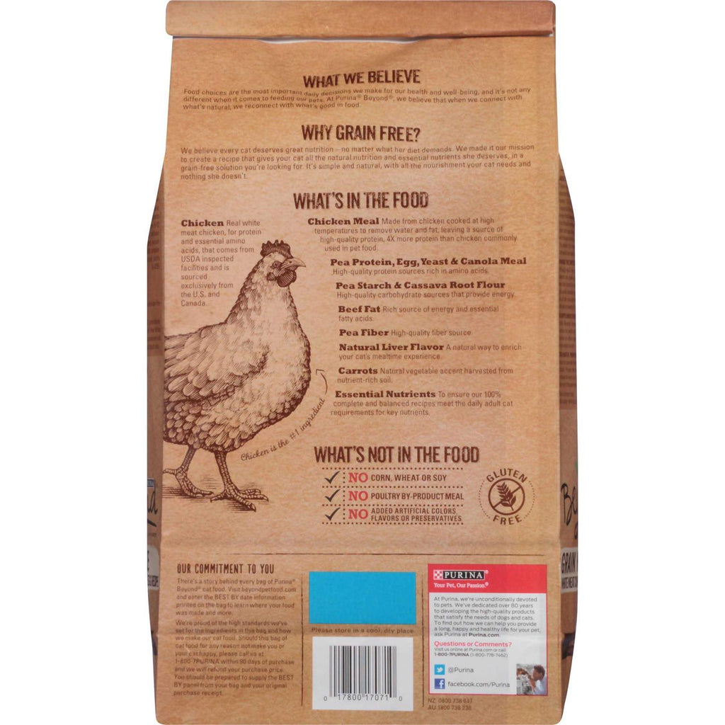 Grain Free White Meat Chicken & Egg Recipe Dry Cat Food C8459