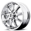 Chrome 18x9 22 5x5.5 22 Bolt Pattern Back Spacing 5.7 22 Wheels V880