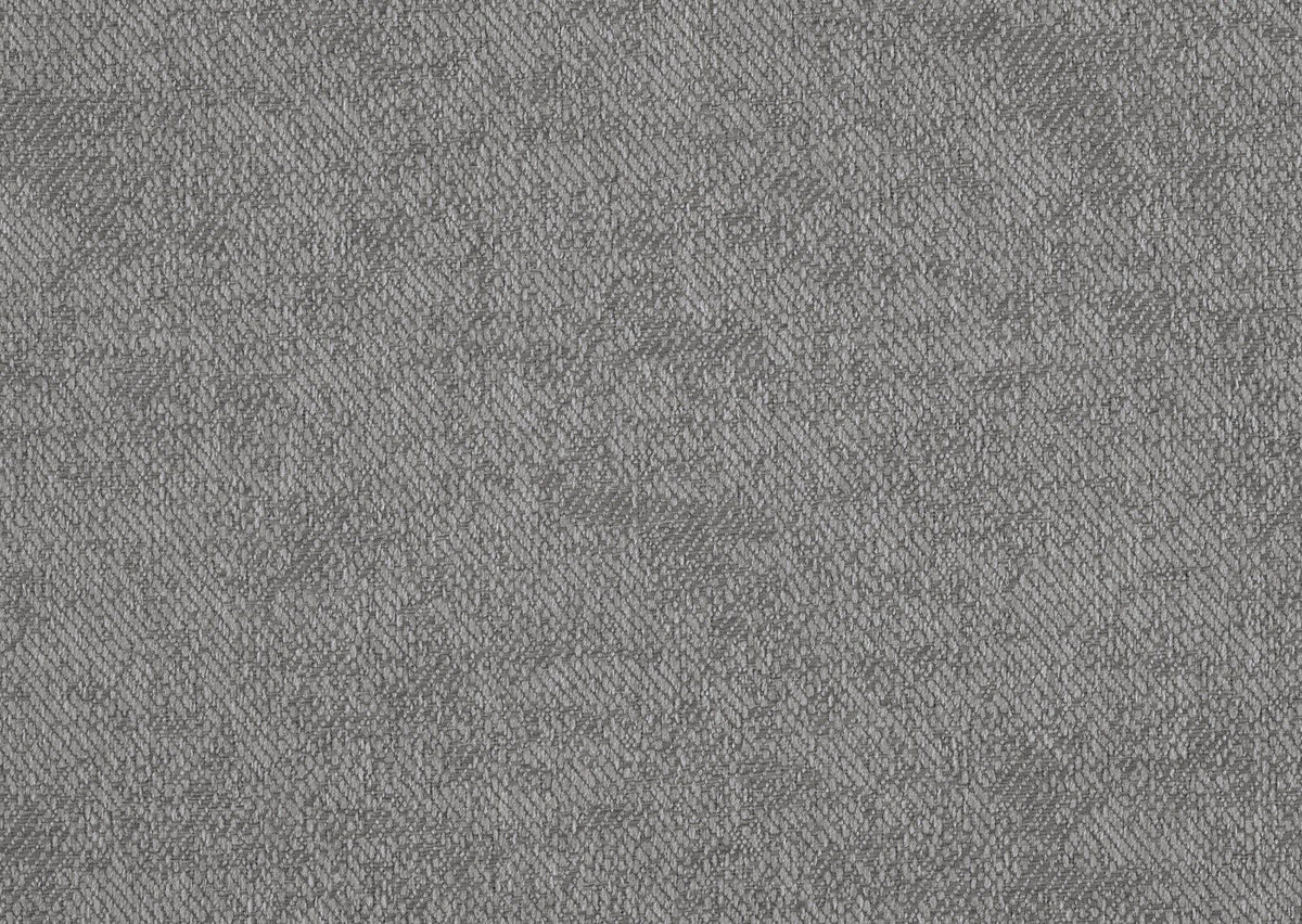 Grey Textured Fabric Convertible Sofa with Wooden Legs C69673