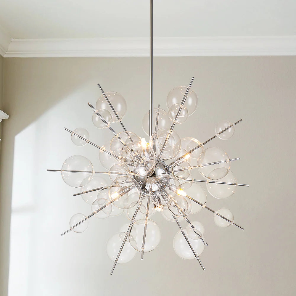 6-Light Globe Bubble Starburst Chandelier K57483