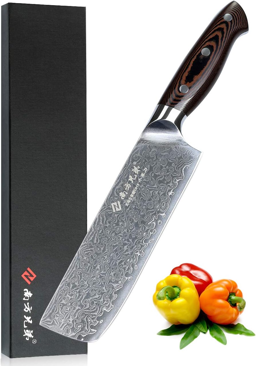 Damascus Chef Knife 8 Inch VG10 High Carbon Stainless Steel Knife D601470