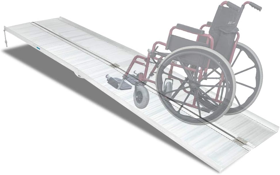 4ft Aluminum Wheelchair Ramp Threshold Portable Ramps S1483