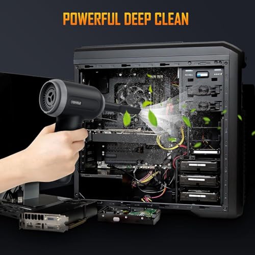 120000RPM 3 Speeds Cordless Electric Air Duster 7600mAh M53011