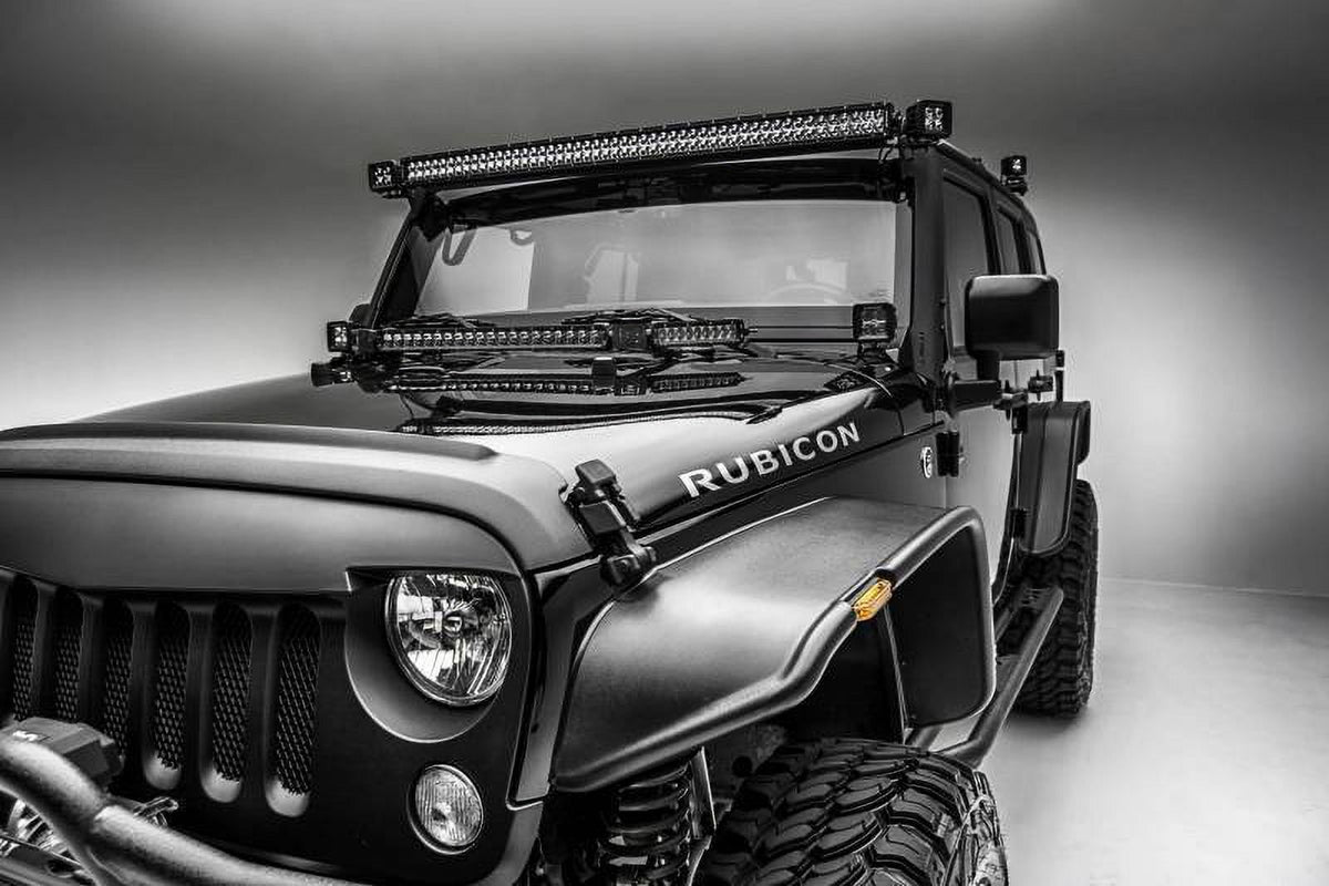 A Pillar Roof Single Bar 52" Mounts Straight E85990