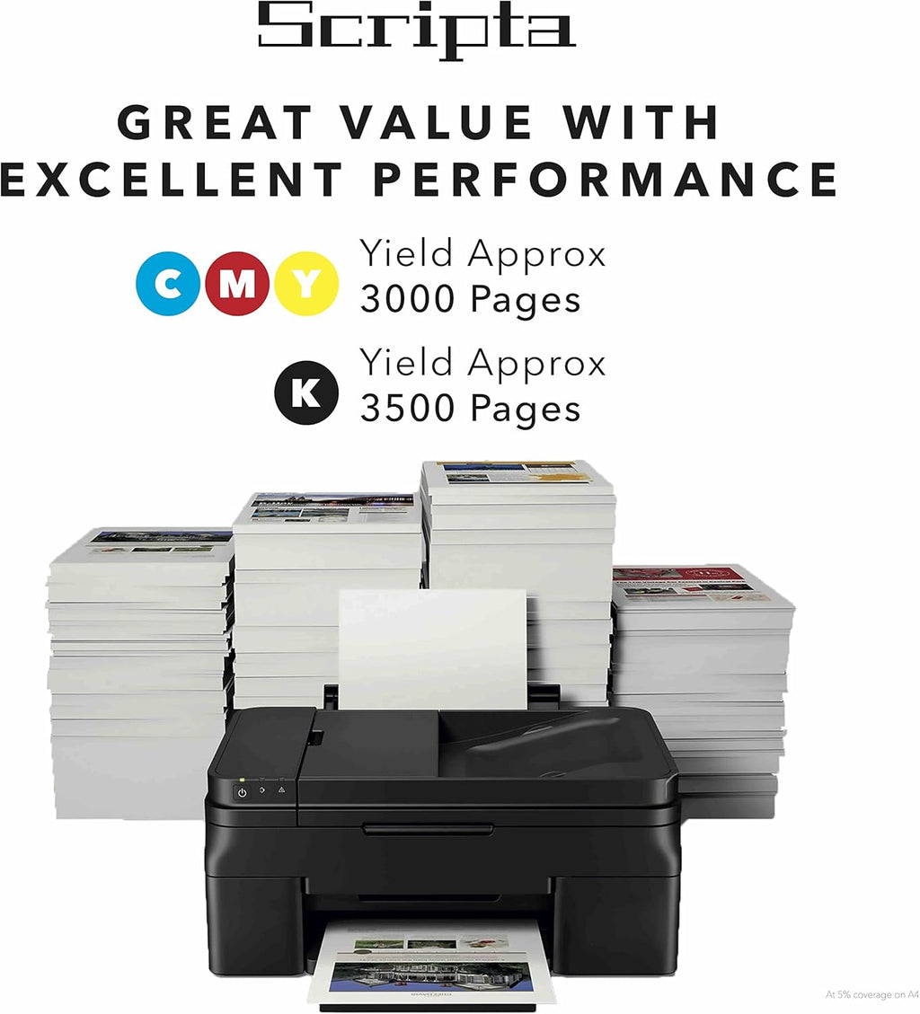 4-Pack Toner Cartridge T4865