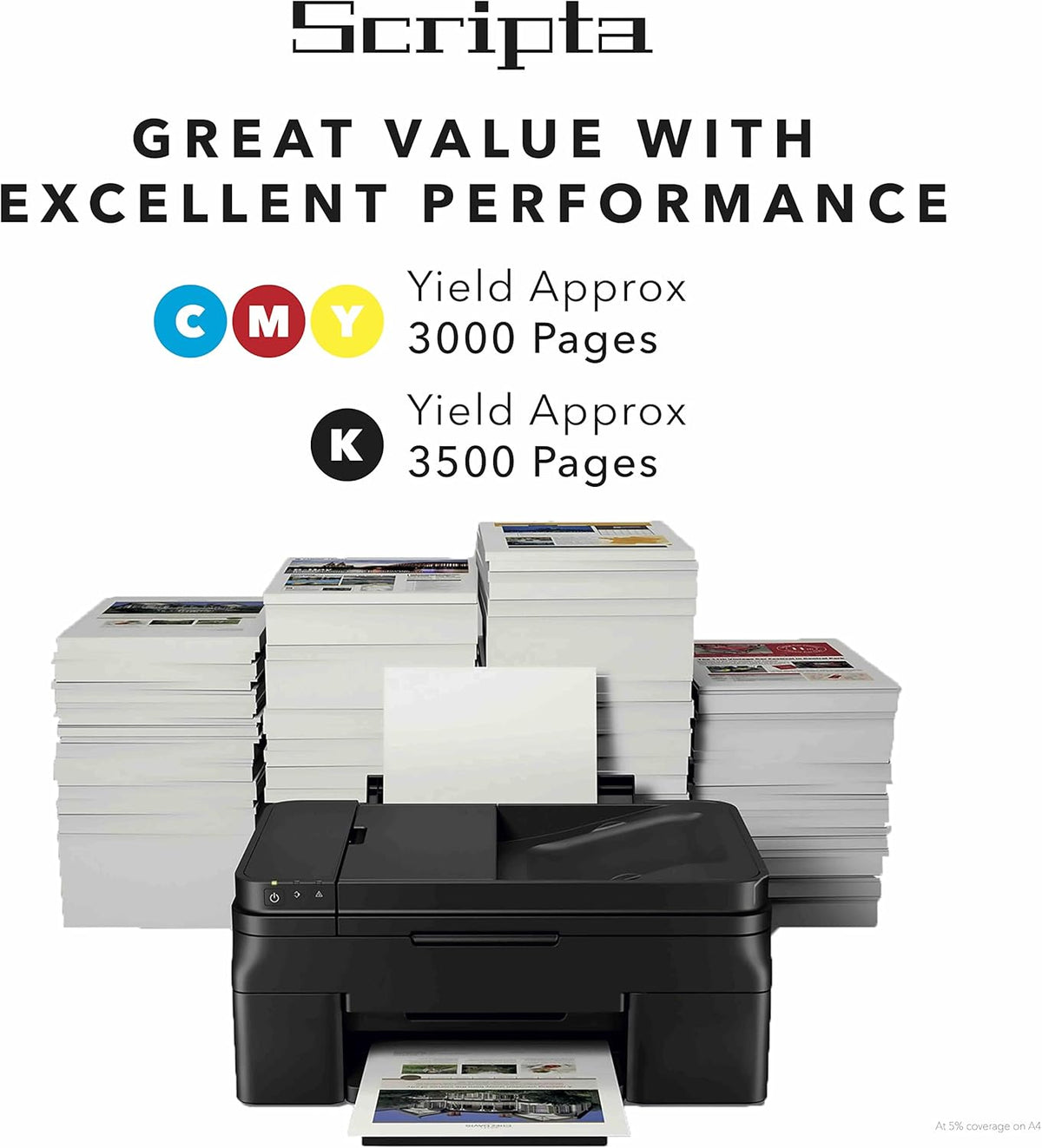 4-Pack Toner Cartridge T4865