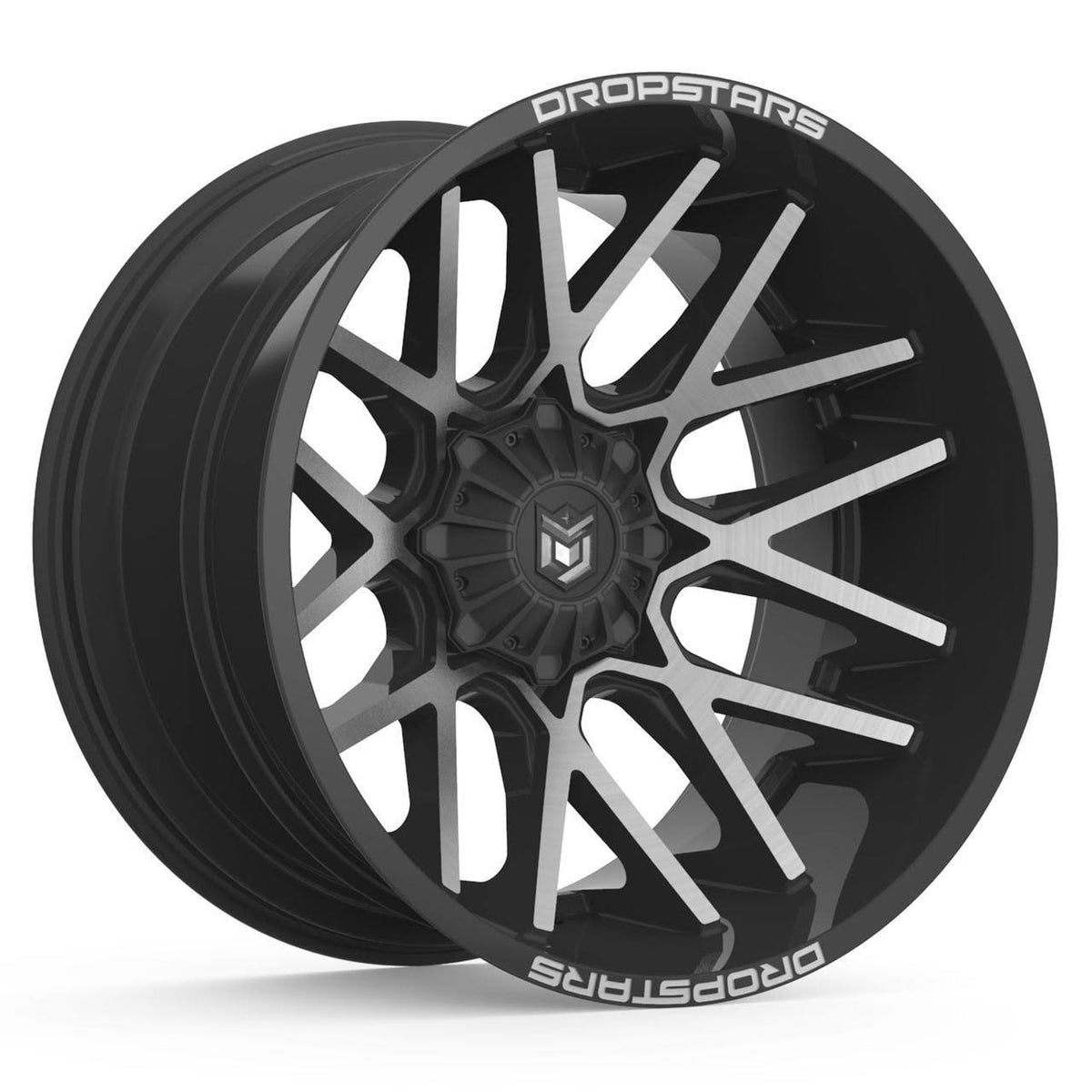 20x9 8x180 +18mm Black/Machined Wheel Rim L349035