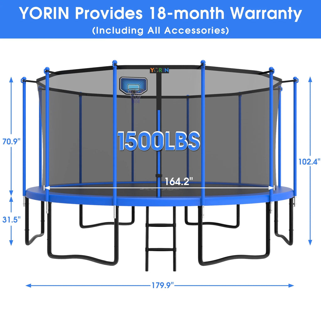 15' Trampoline Z169
