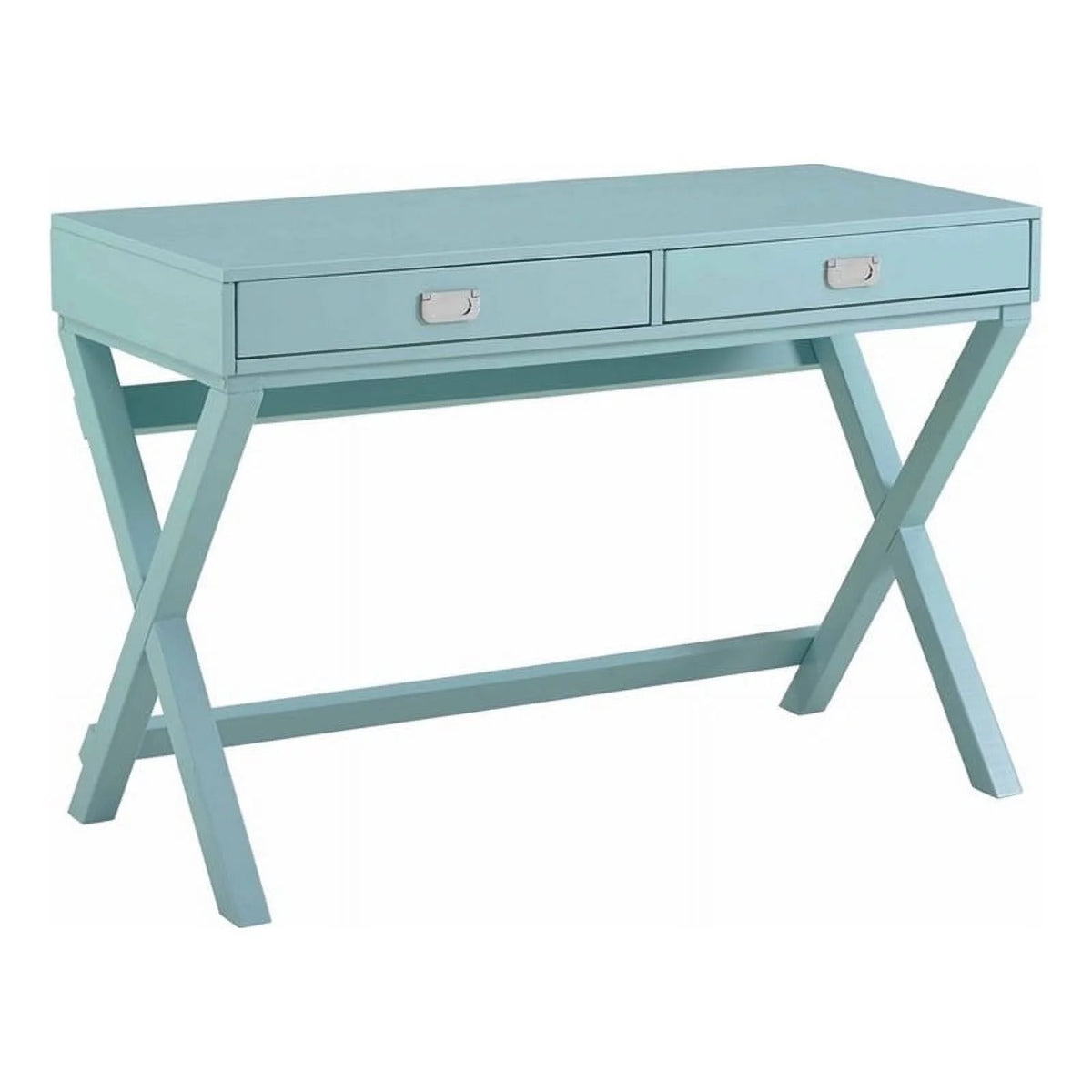 Blue Wood Writing Desk L202