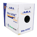 Blue 1000ft UTP 24AWG Solid Bare Copper CAT6E Riser Ethernet Cable C431