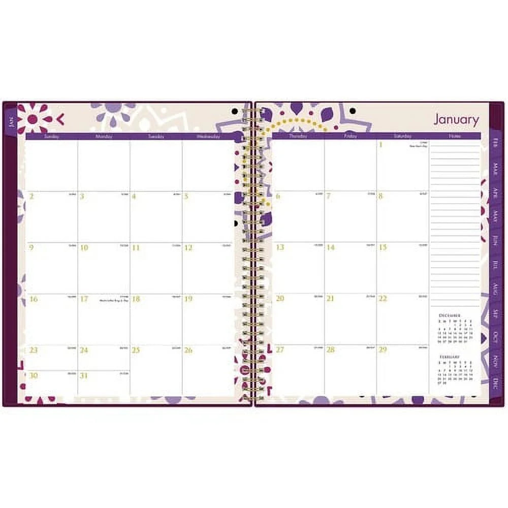 Weekly Monthly Planner 1 Year 8 1/2" x 11" X39013