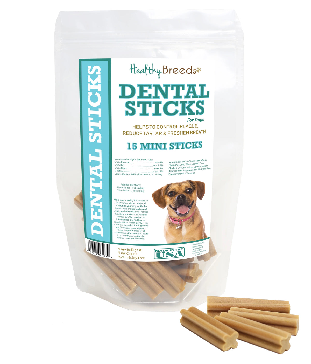 Dental Sticks Minis 15 Count Y1479
