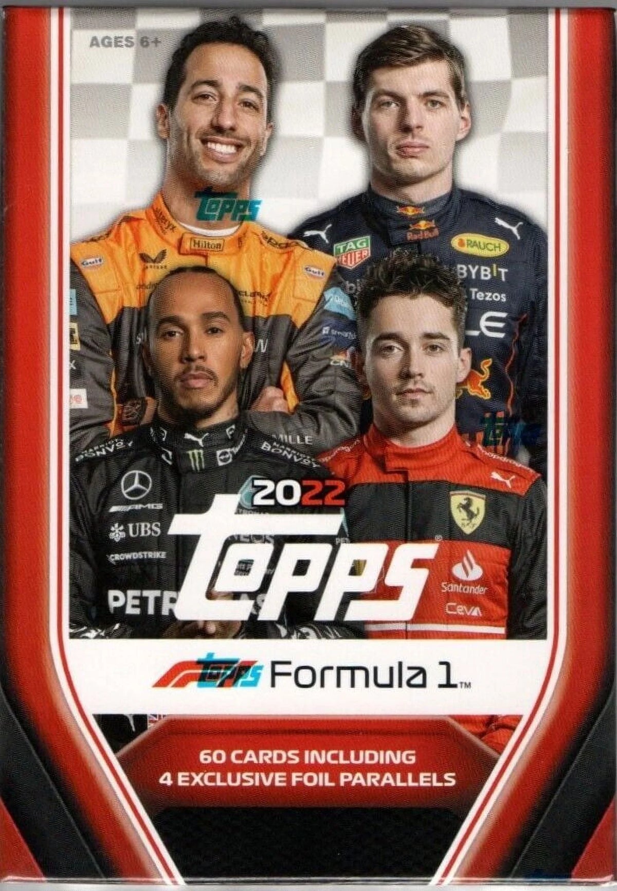 F1 Racing Trading Cards 10-Pack Blaster Box H978