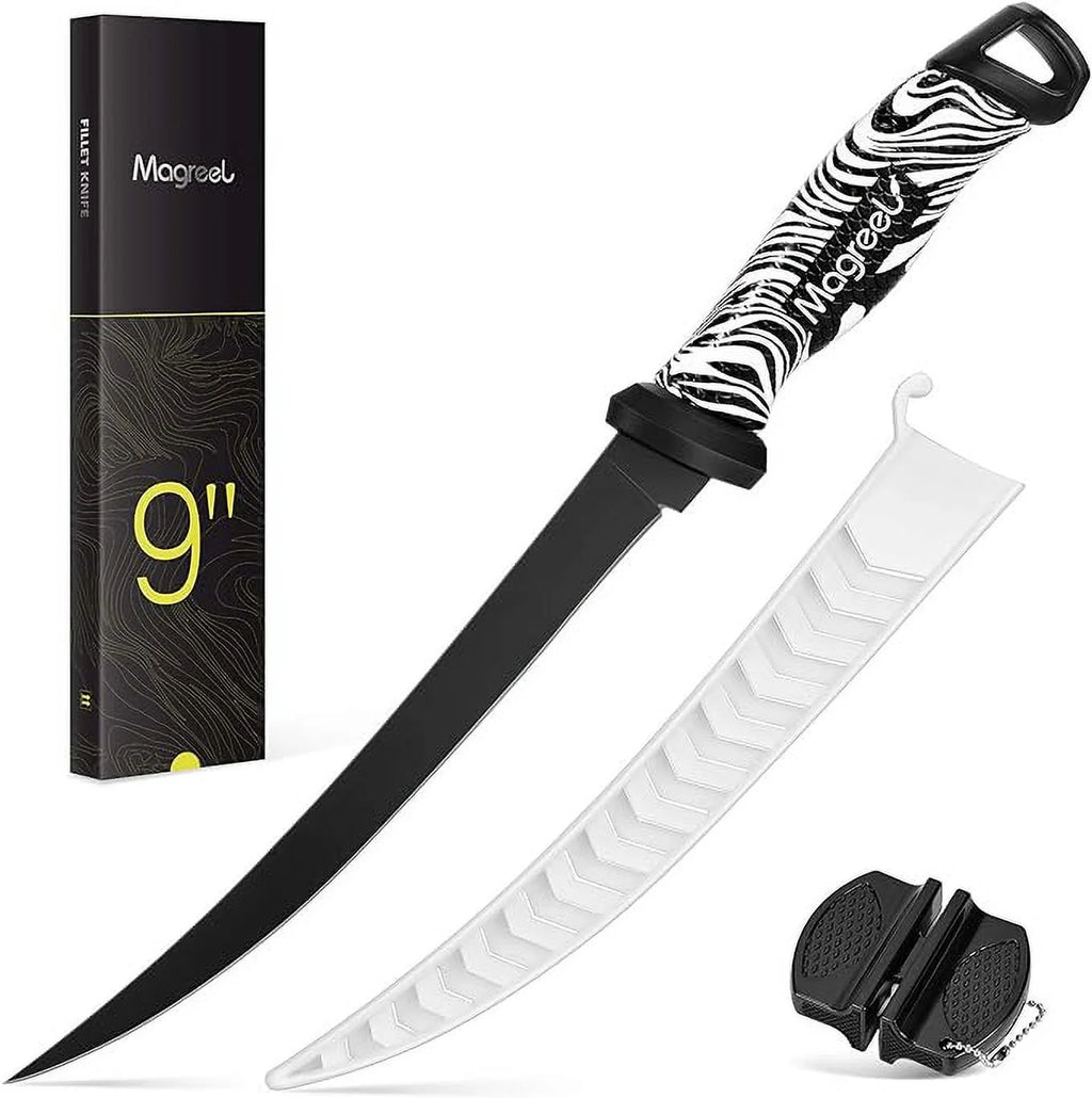 Fillet Knife Stainless Steel Non-Slip Grip C127
