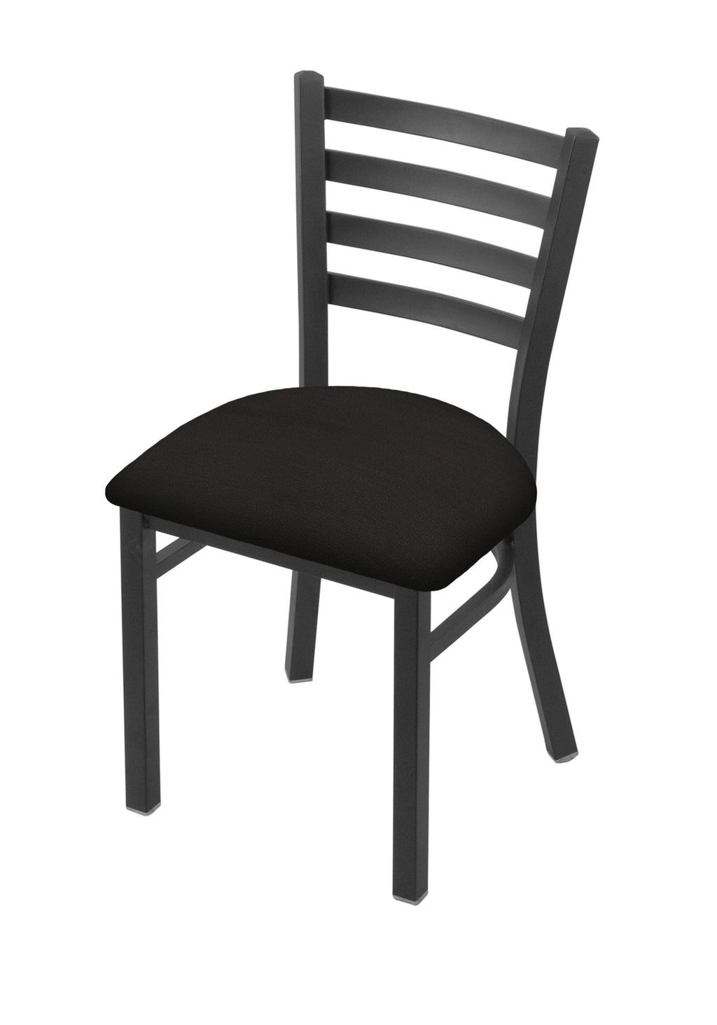 Pewter Finish Iron Seat Chair W973277