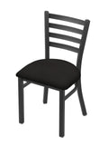 Pewter Finish Iron Seat Chair W973277
