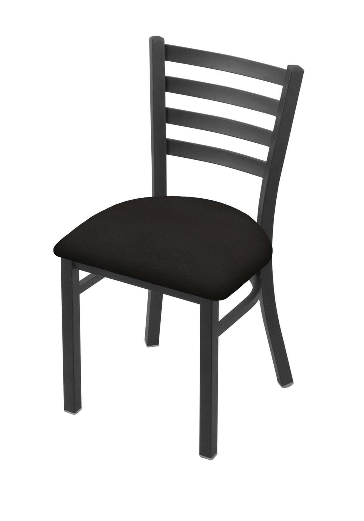 Pewter Finish Iron Seat Chair W973277