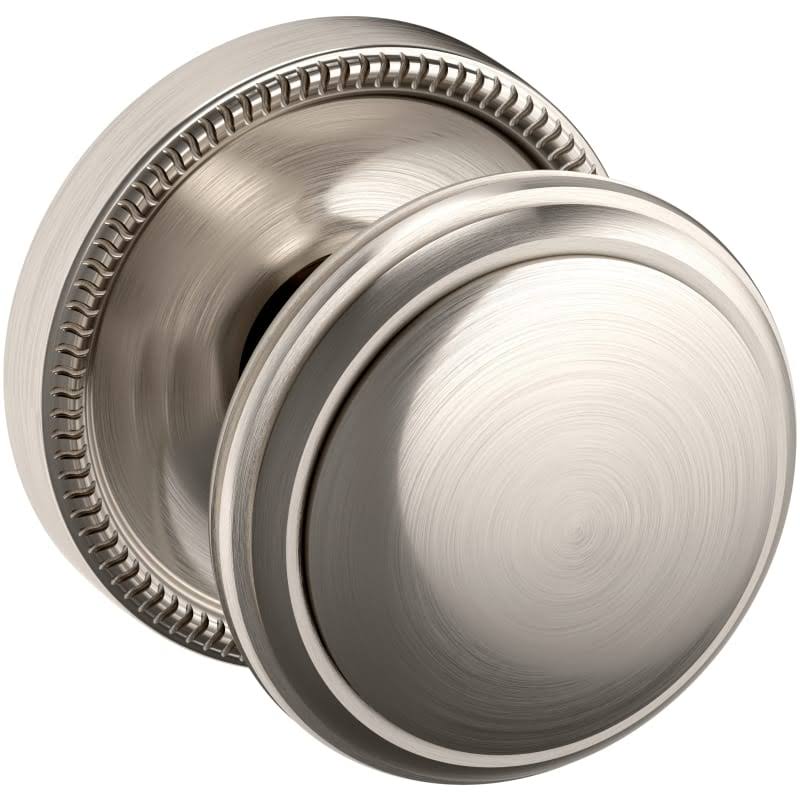 Satin Nickel Passage Set Knob M9746