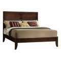 Queen Panel Bed Frame in Espresso with Headboard B723480