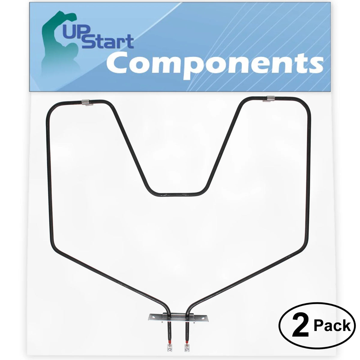 2-Pack Replacement Bake Element for General Electric Oven N230667