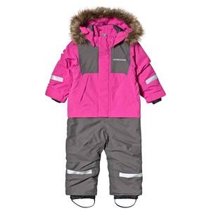 Plastic Pink Kids Coverall W74498