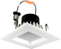 14W 4 inch Square Retrofit LED Downlight, Dimmable, Selectable 2700K-5000K O843383