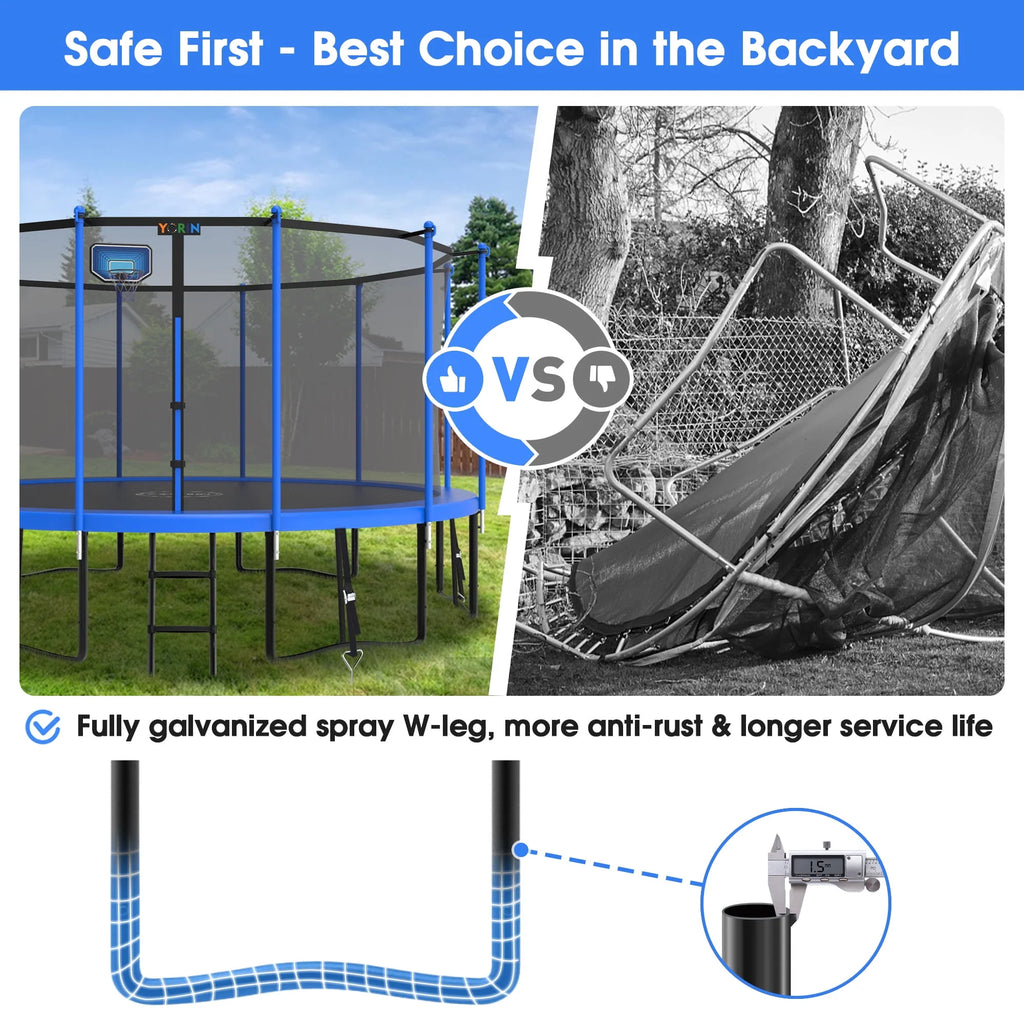 15' Trampoline Z169
