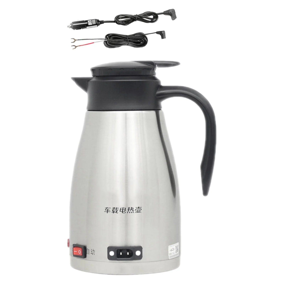 12V Stainless Steel Car Electric Kettle with Indicator Light G821