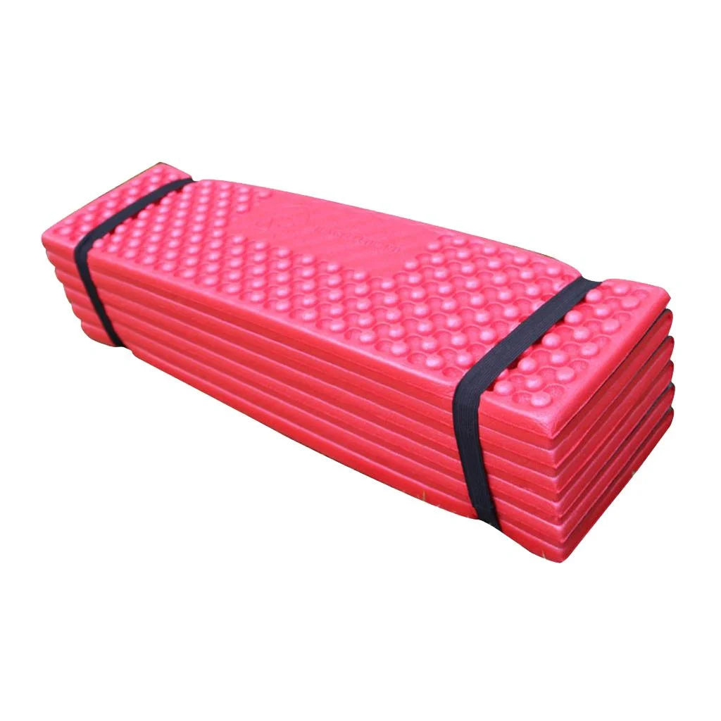 Red Portable Folding Camping Mat U731