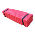 Red Portable Folding Camping Mat U731