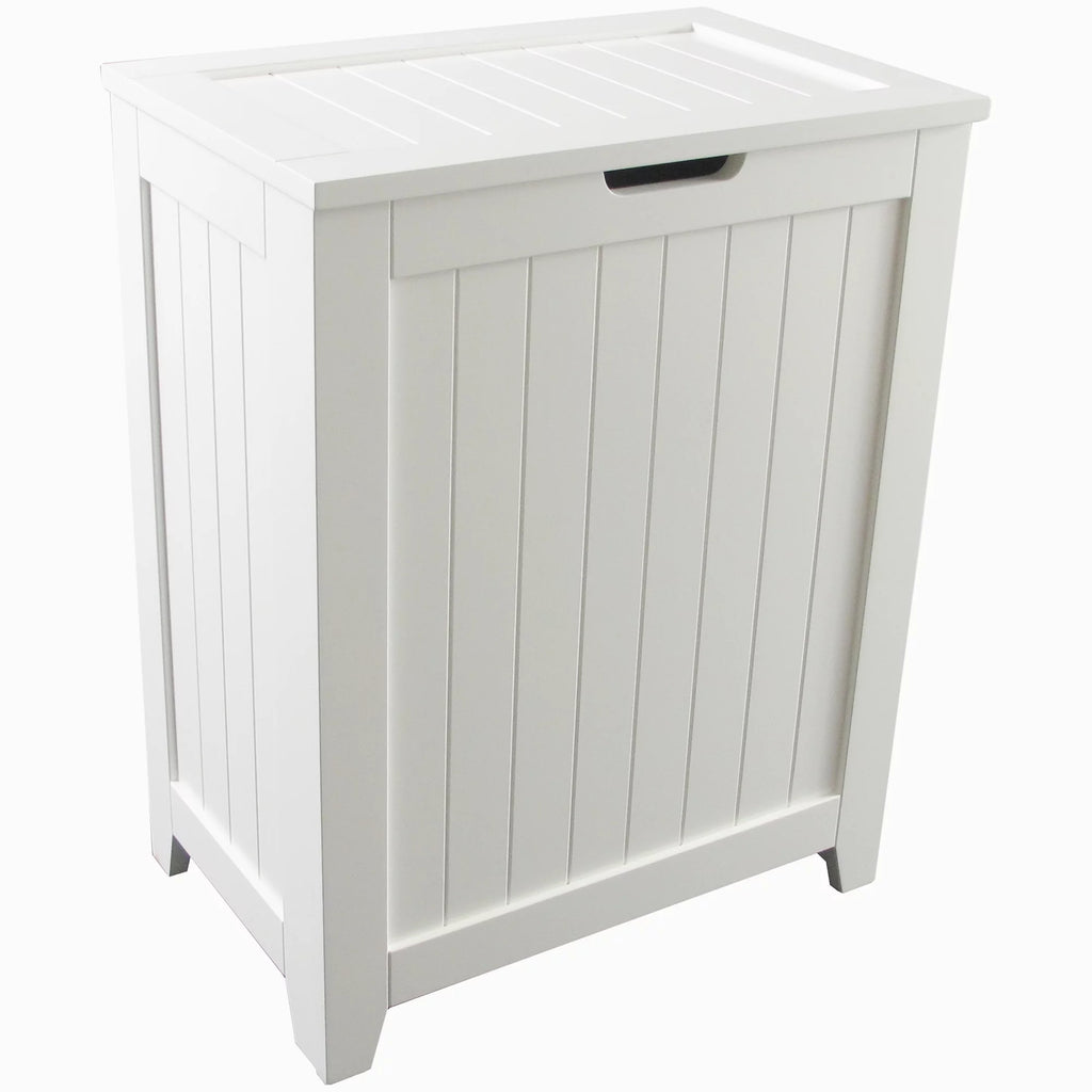 White Laundry Hamper F87891