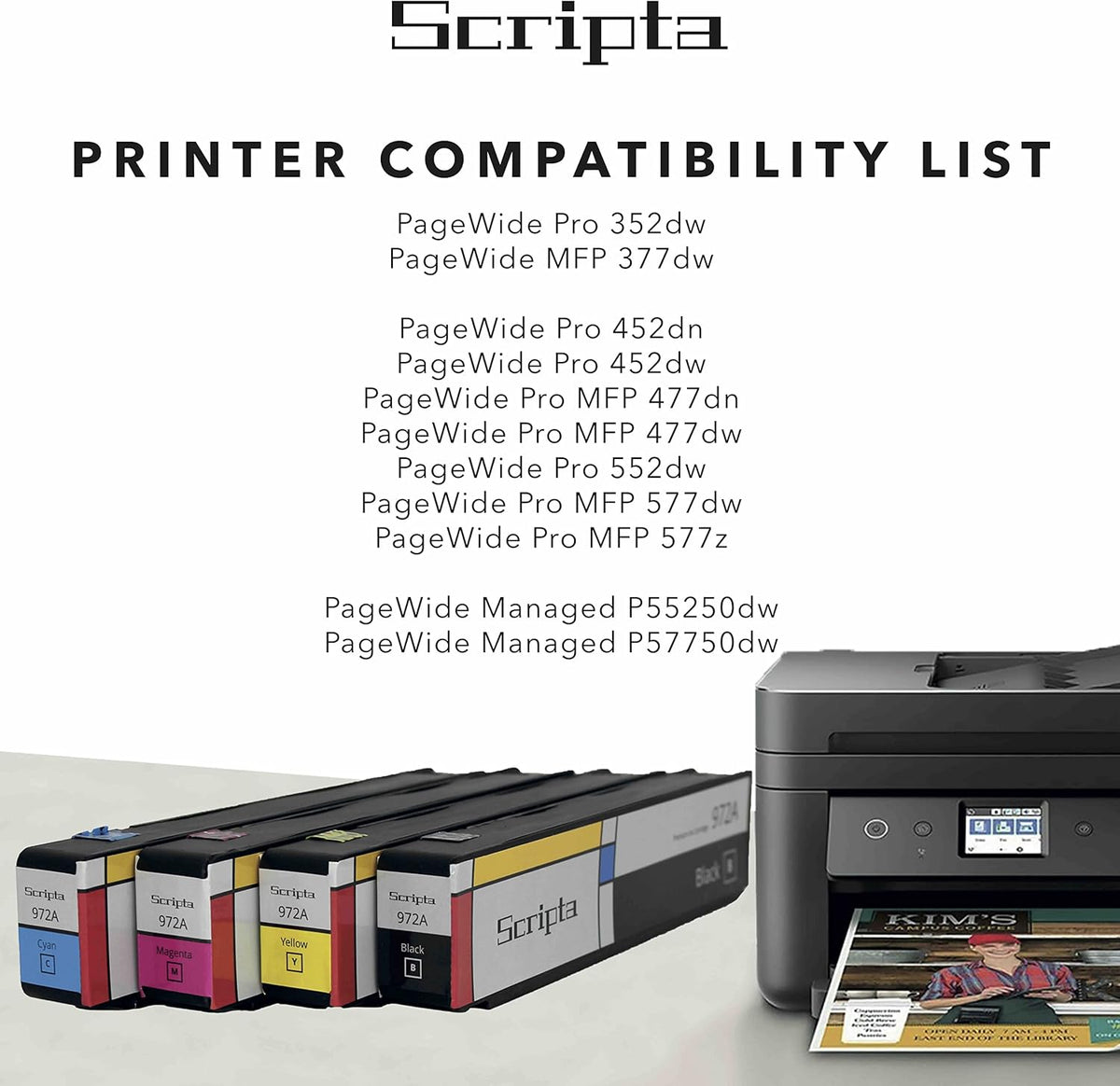 4-Pack Toner Cartridge T4865