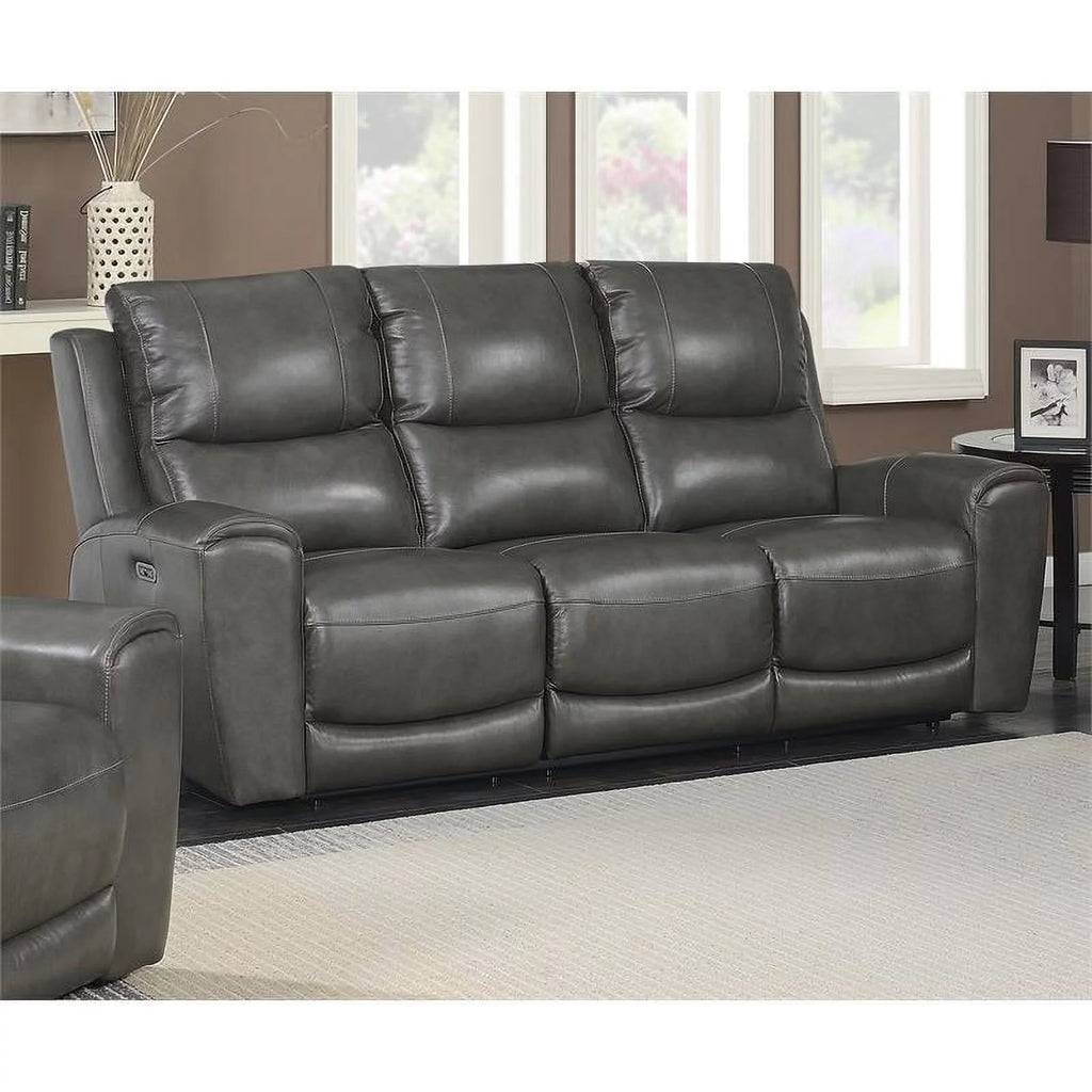 Leather Power Reclining Sofa W737319