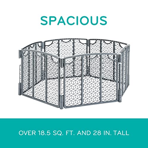 8-Panel Plastic Adjustable Play Area W820