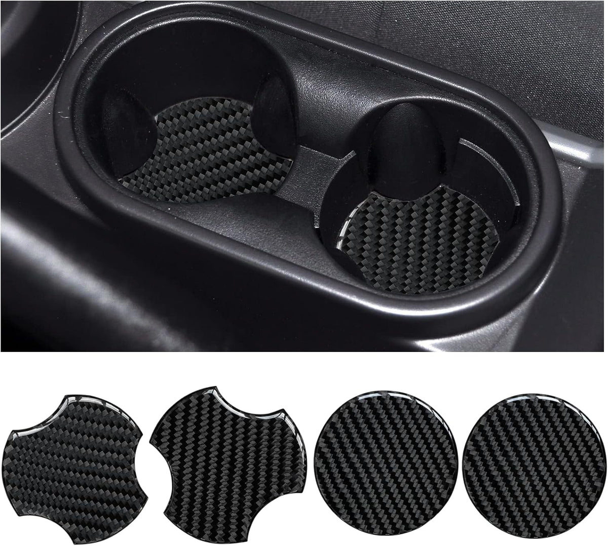 Carbon Fiber Gear Panel Frame Stickers Z82318