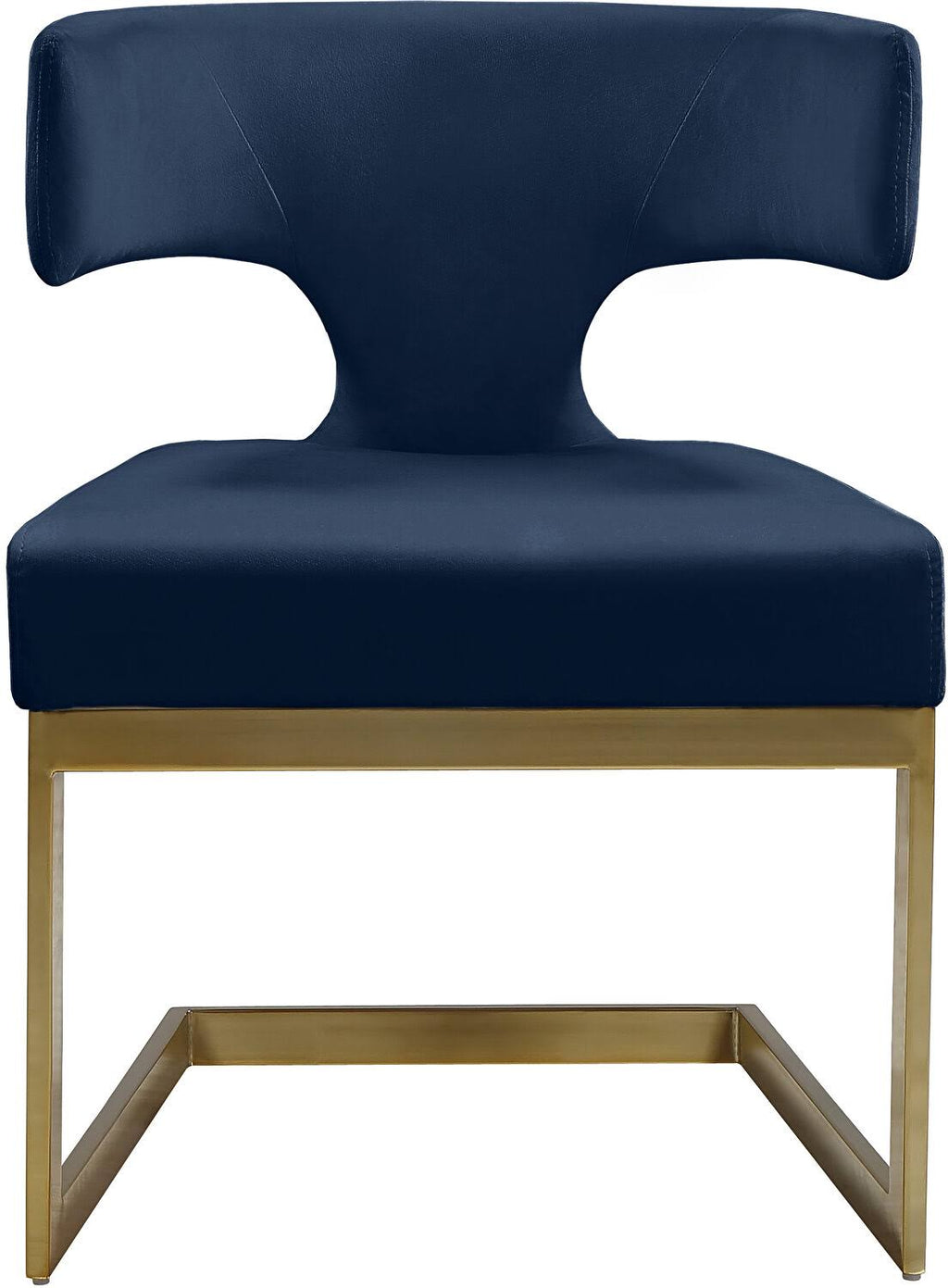 Navy Velvet Dining Chair E5458