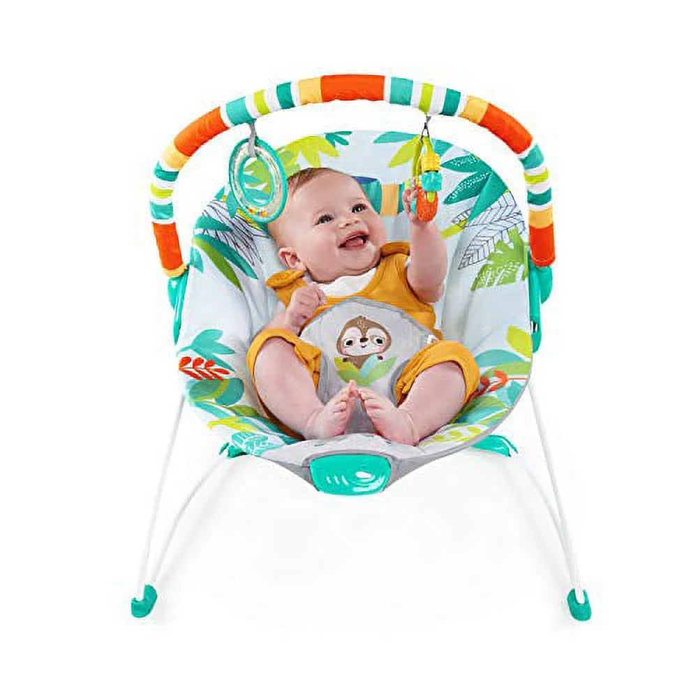 Vibrating Bouncer with Toy Bar D6532
