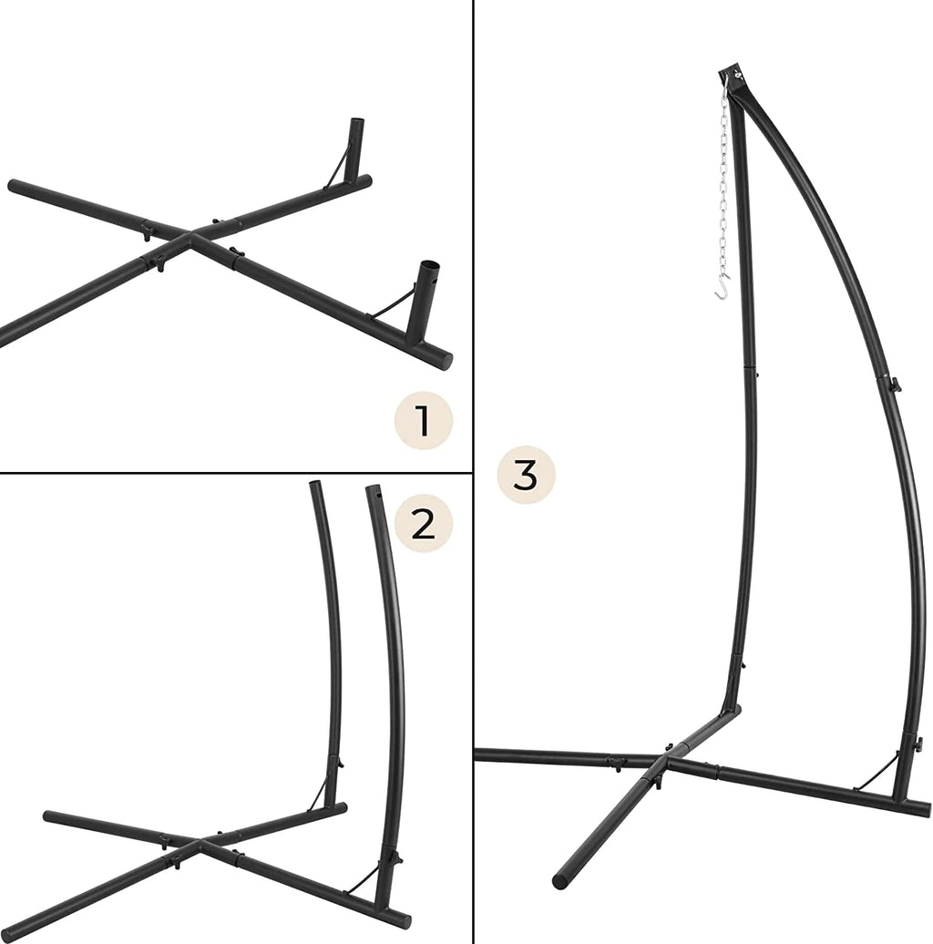 Heavy Duty X-Base Steel Hammock Chair Stand P1122
