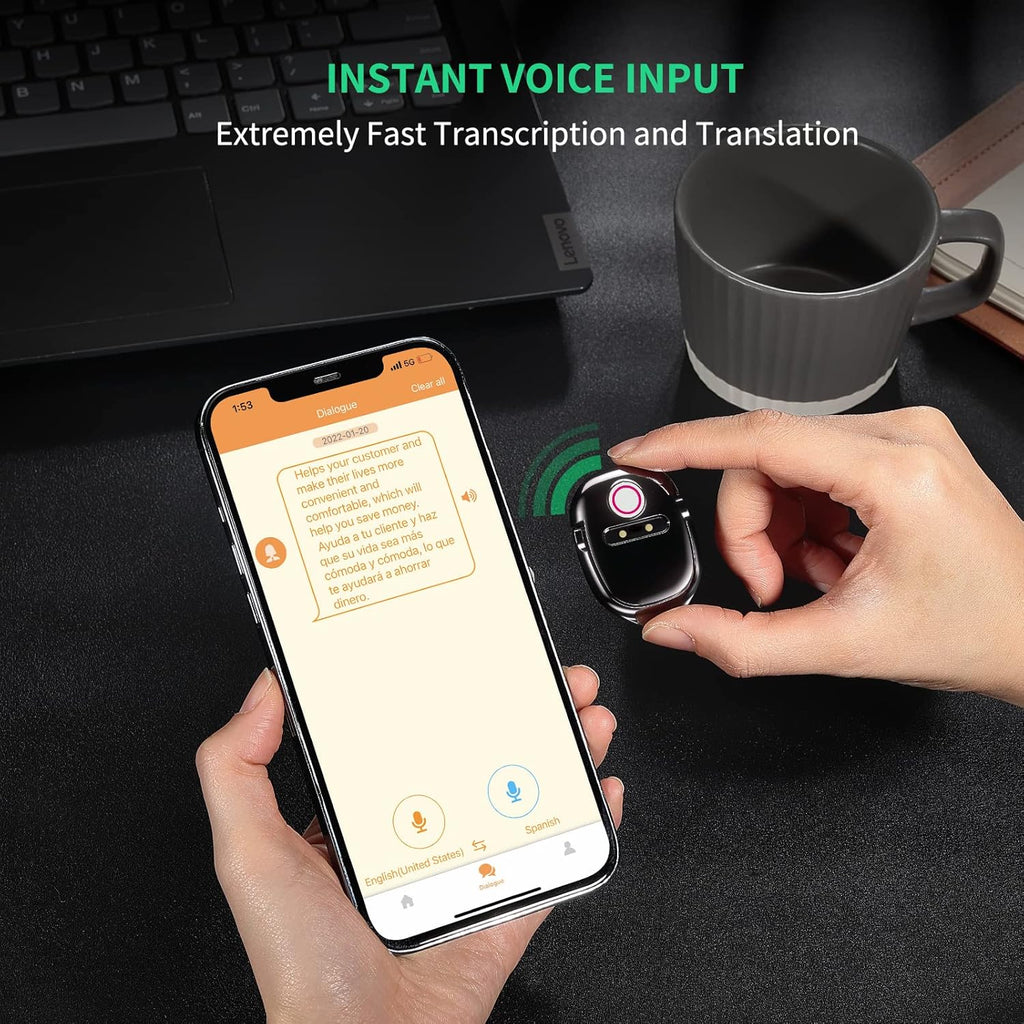 Portable Instant Voice Translator Device Y568