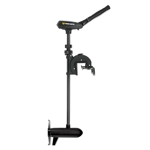80lbs Thrust 42" Shaft Black Transom Mount Trolling Motor C93320