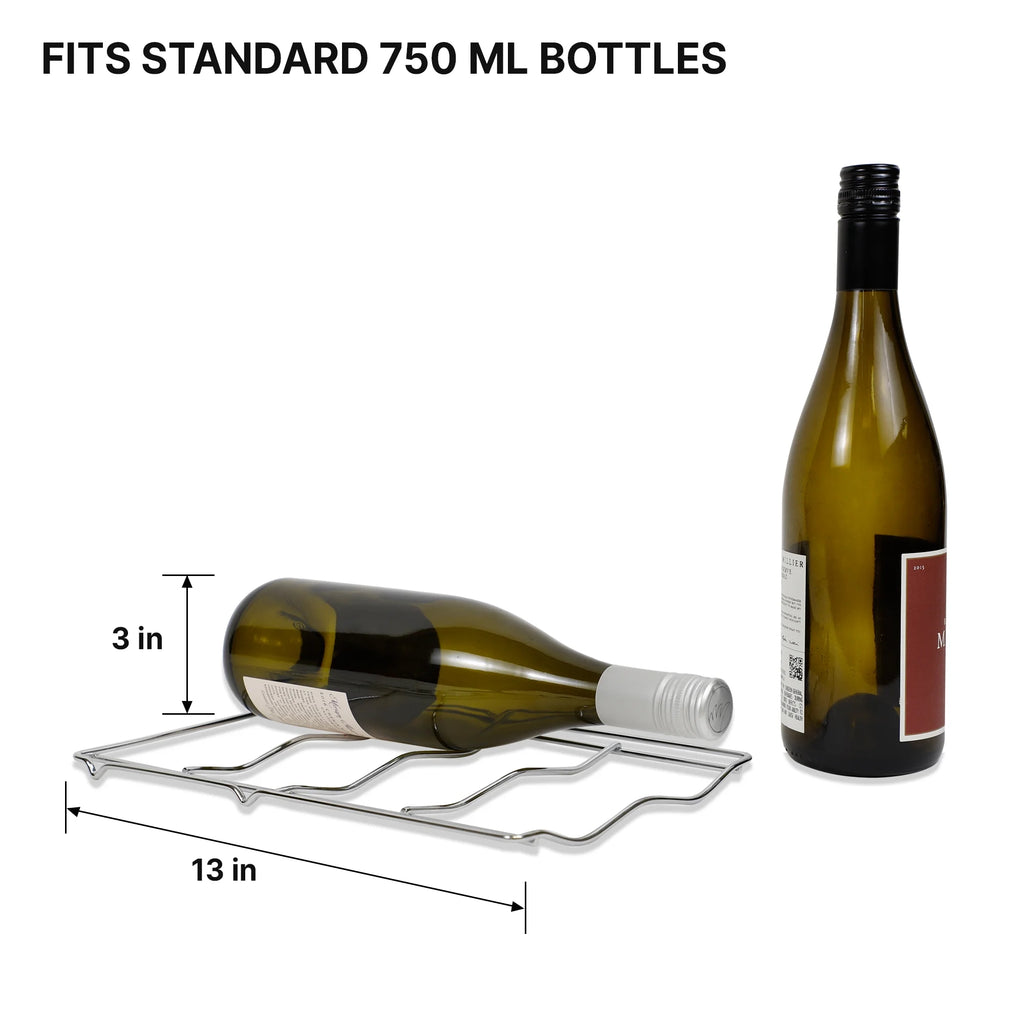 6-Bottle Wine Cooler with Wine Rack and Temp. Control C292