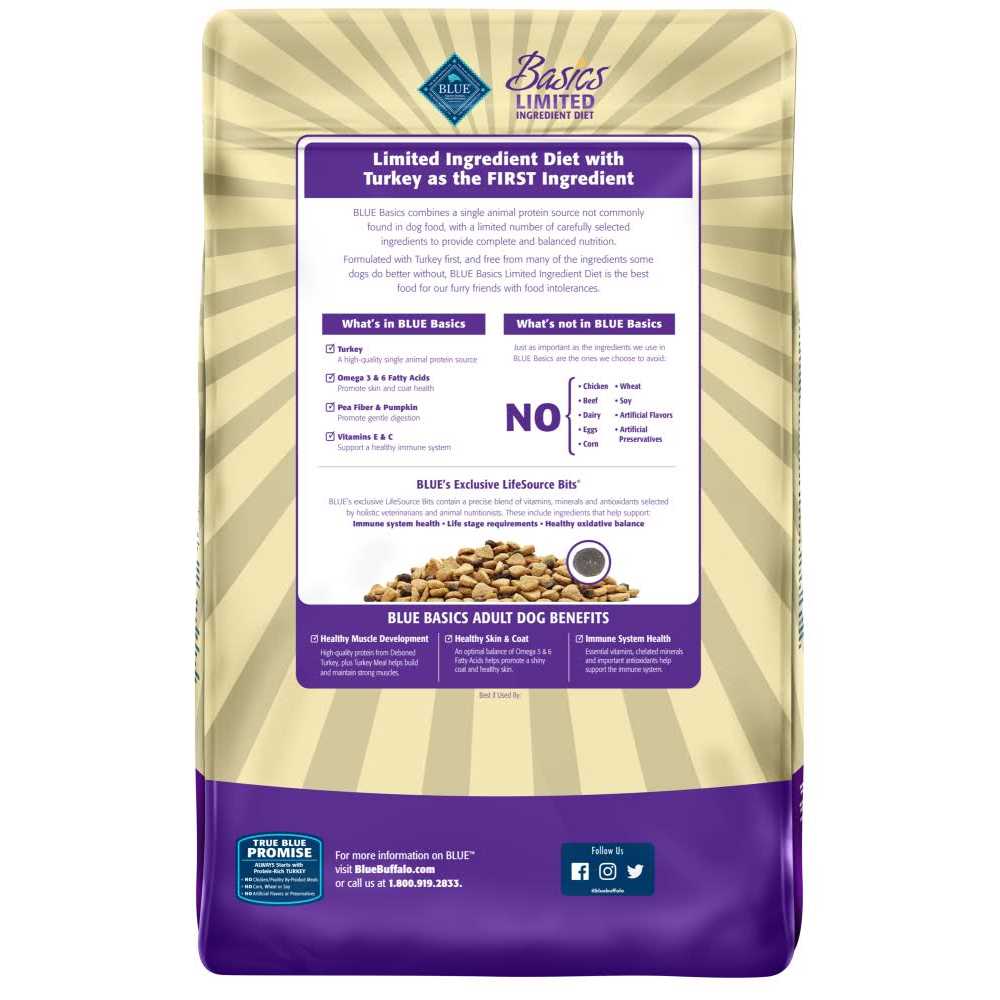 Turkey & Potato Recipe Dry Dog Food X5488
