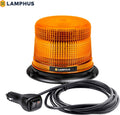 5" 12W White LED Strobe Warning Beacon Light, Pack of 2 U866558