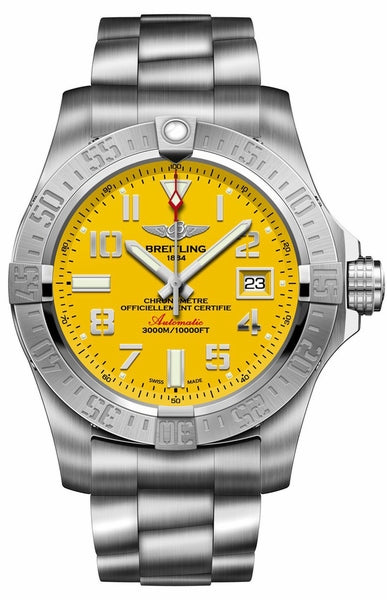 Yellow Dial 45mm Watch A7698