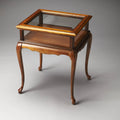 Olive Ash Burl End Table E47243