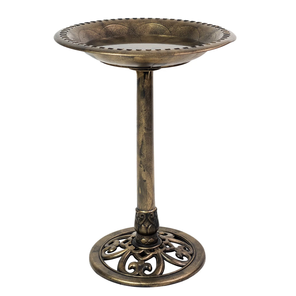 Brushed Bronze Birdbath B334466