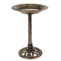 Brushed Bronze Birdbath B334466