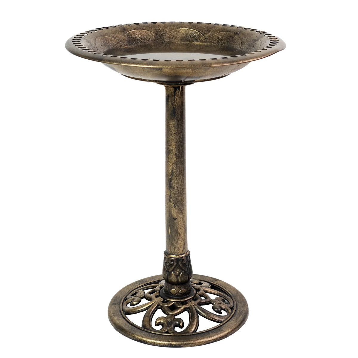 Brushed Bronze Birdbath B334466